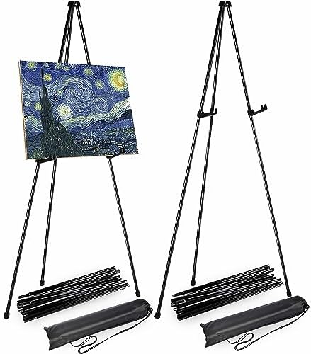 CertBuy 2 Pack 63 Inch Steel Easel Stand