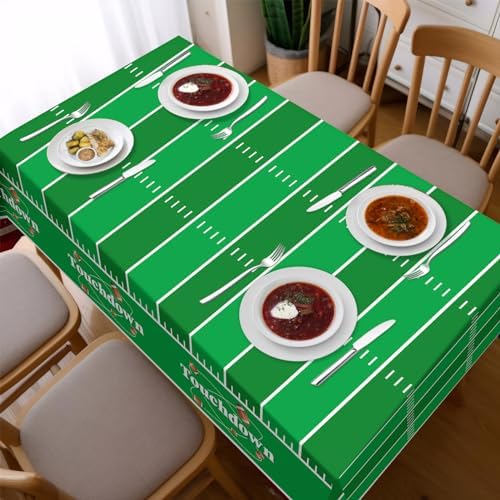 Childom Football Tablecloth 3 Pack 54x108 Inches