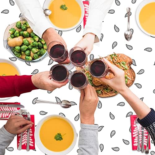 K1tpde 3PCS Bandana Tablecloths Cholo Gangsta Theme Waterproof Plastic Table Covers for Western Party