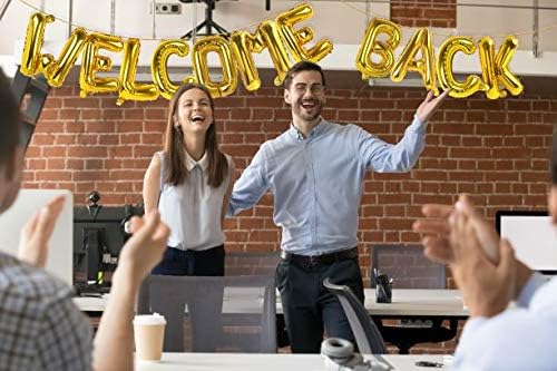 Treasures Gifted Gold Welcome Back Balloons