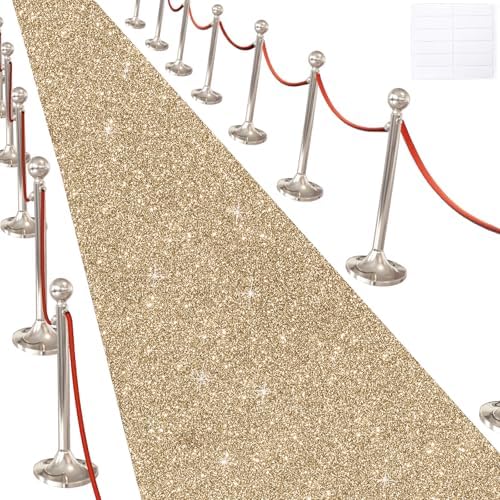 Glitter Carpet Runner for Events - 26FTx15FT