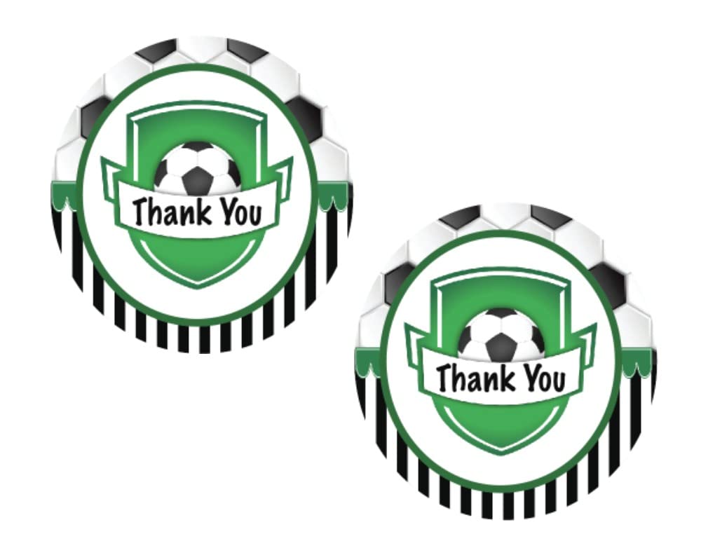 Soccer Birthday Stickers for Boys Party Favors