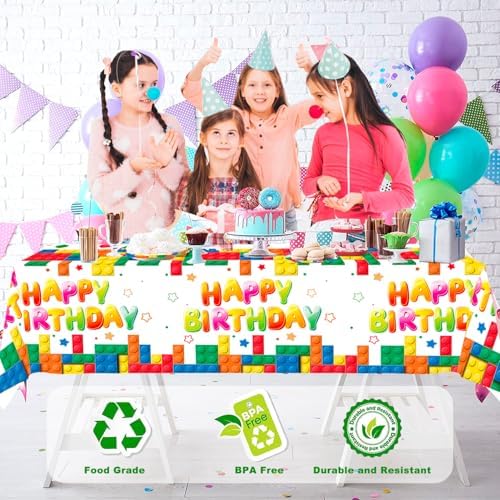 3pcs Building Block Tablecloth 708 x 425