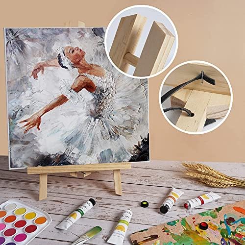 CONDA 6 Pack 16 Inch Tabletop Easel Set