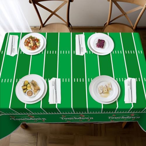 Childom Football Tablecloth 3 Pack 54x108 Inches