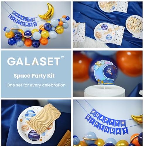 Galaxy Party Decor Kit for Kids and Boys