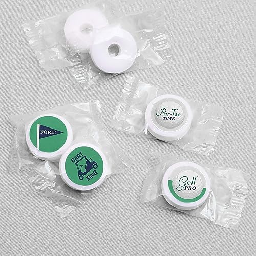 Par-Tee Time Golf Round Candy Stickers 108 Stickers