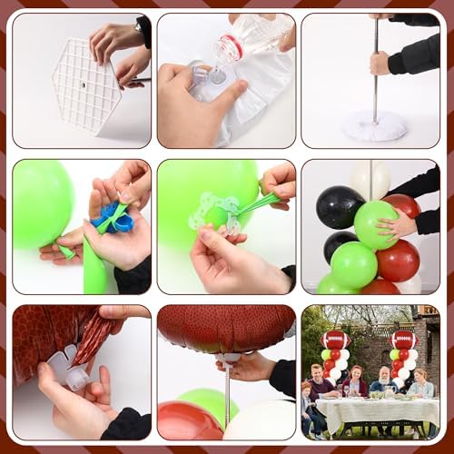 Football Balloon Column Stand Kit 2 Sets