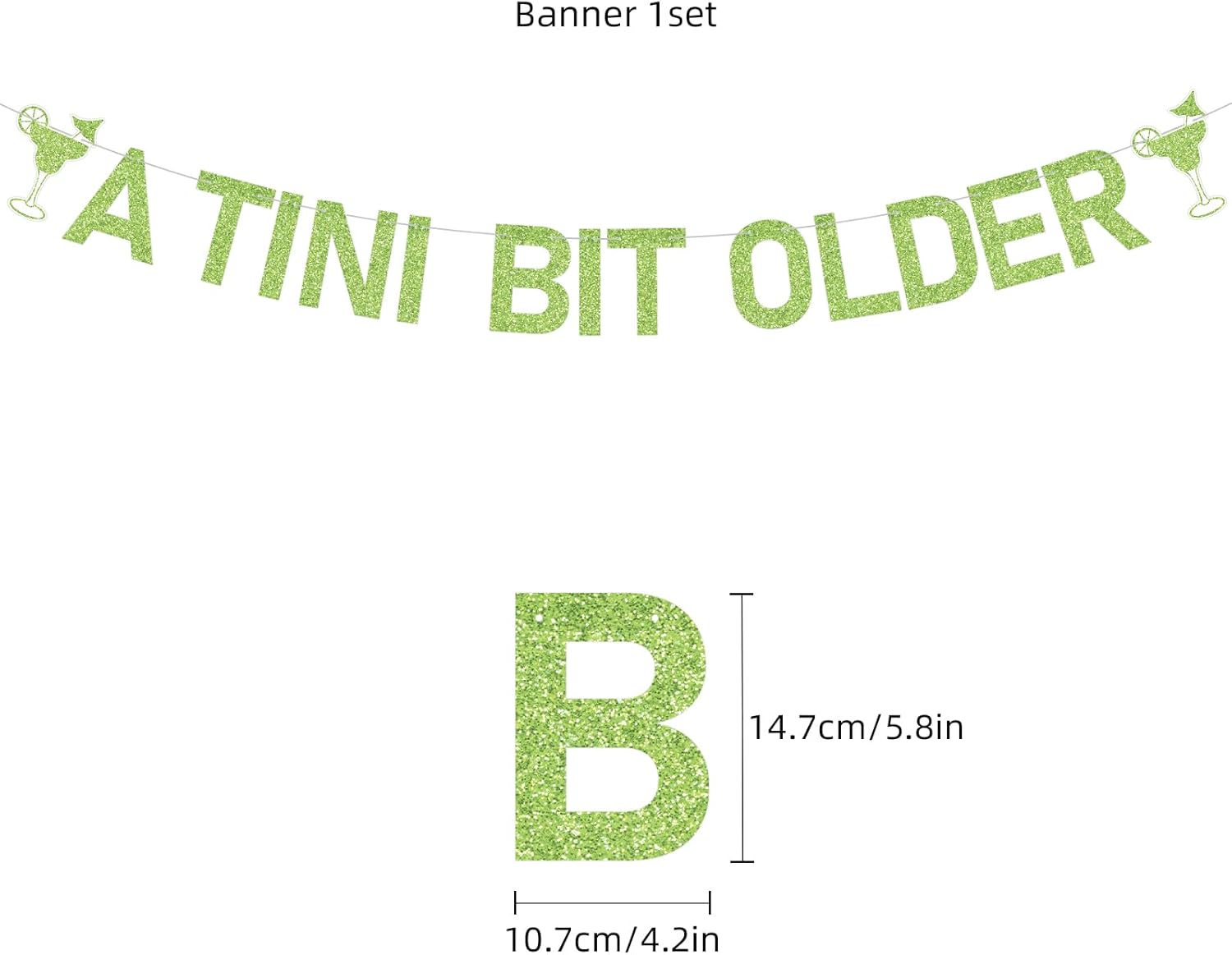 Martini Birthday Party Decorations Pack