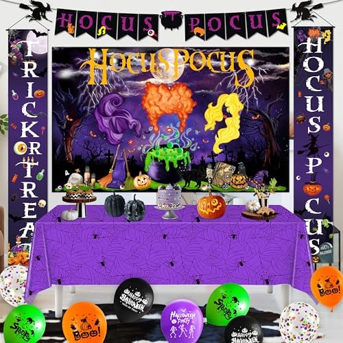 Halloween Party Decorations Set with Witch Themes
