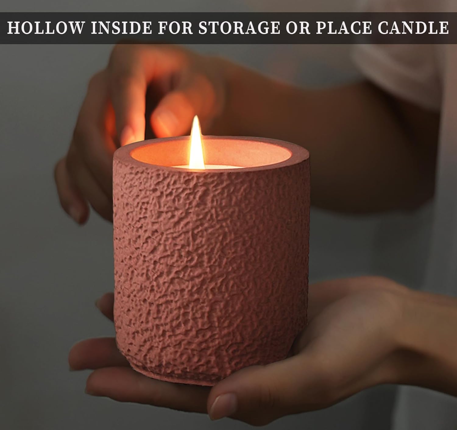 Wehous Jar Resin Mold with Lid for DIY Projects