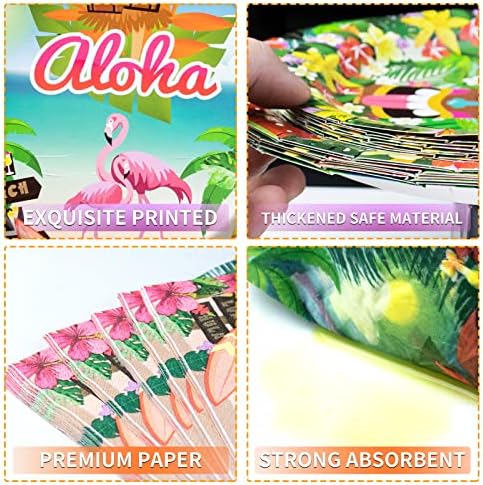 180PCS Hawaiian Aloha Party Set for 60 Guests