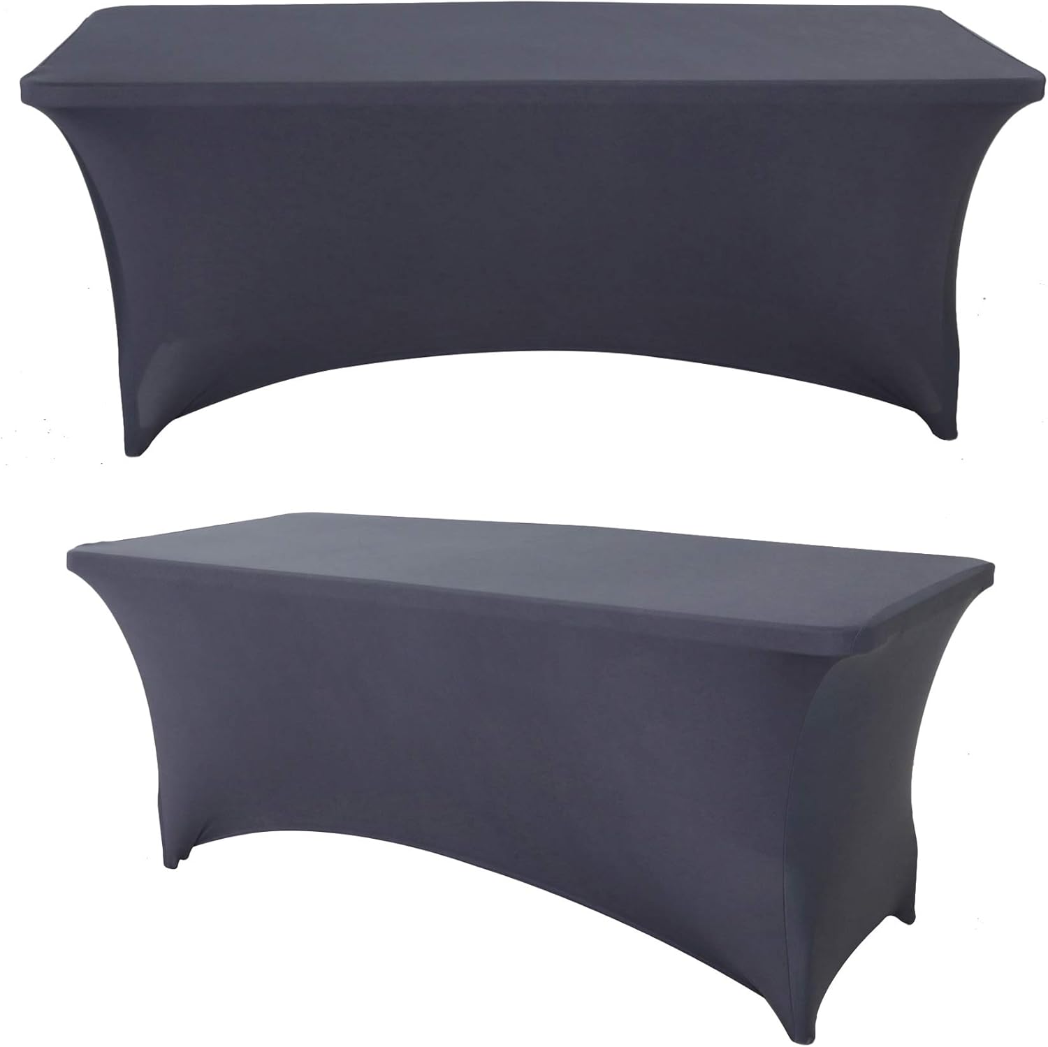 SweetEasy 8FT Stretch Spandex Table Cover Pack of 2