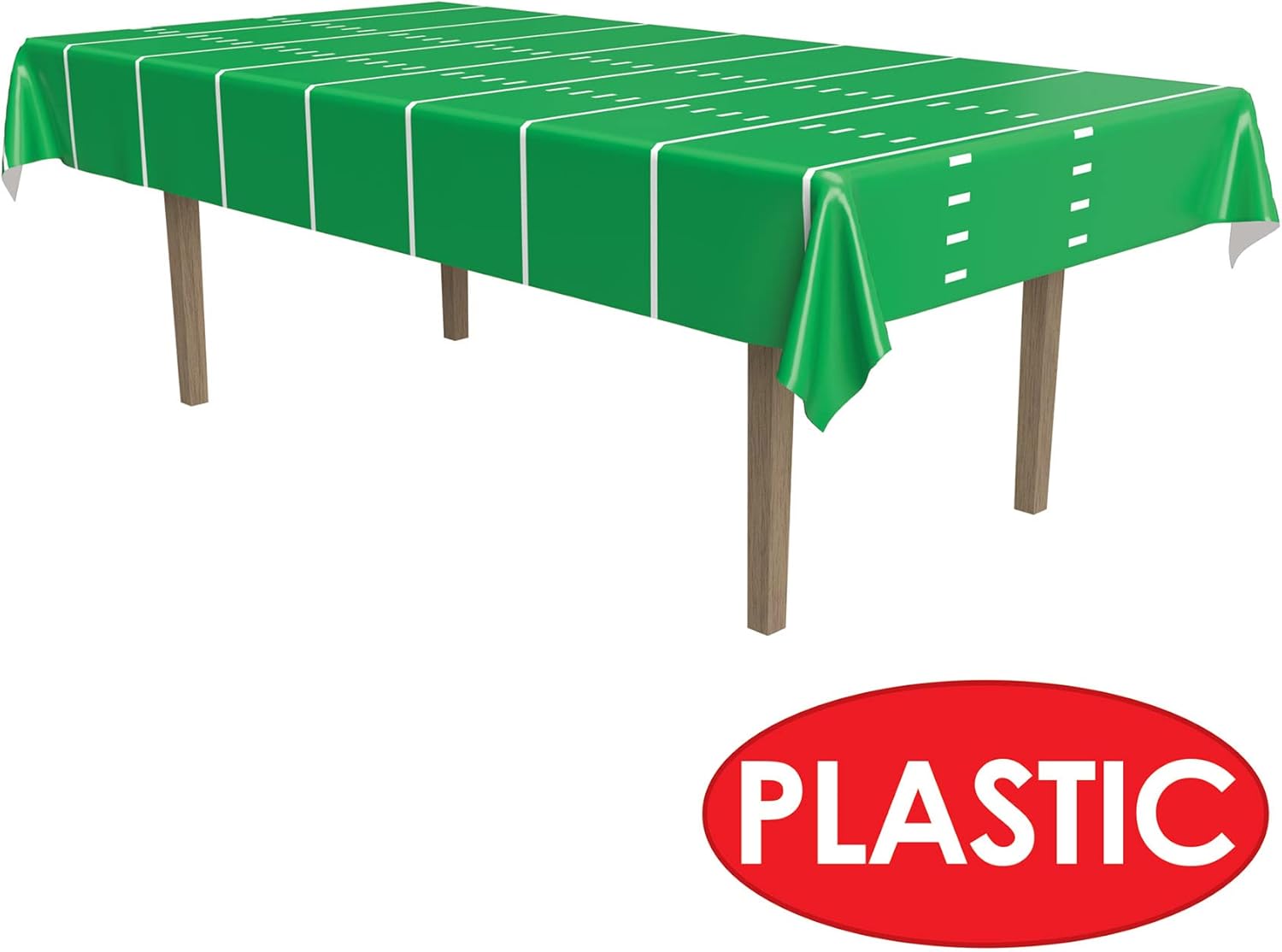 Beistle Game Day Football Tablecover 108x54