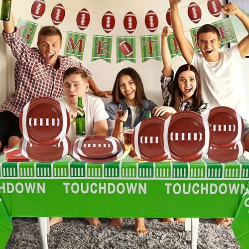 Patimate Football Party Decorations Pack
