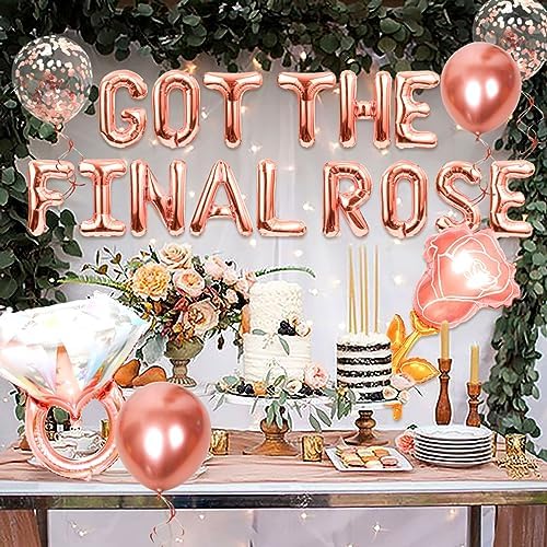 LaVenty Luxury The Bachelor Final Rose Balloons Decorations