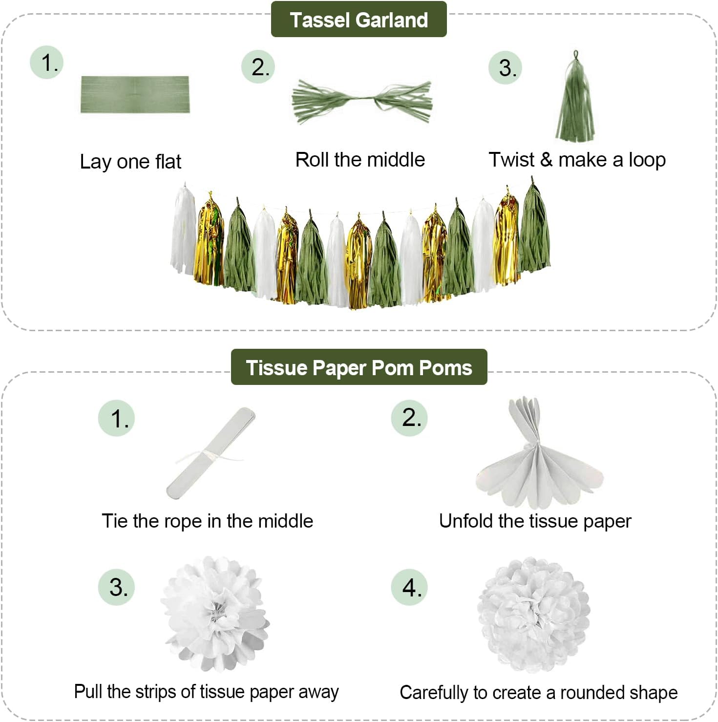 Sage Green Bachelorette Party Decorations
