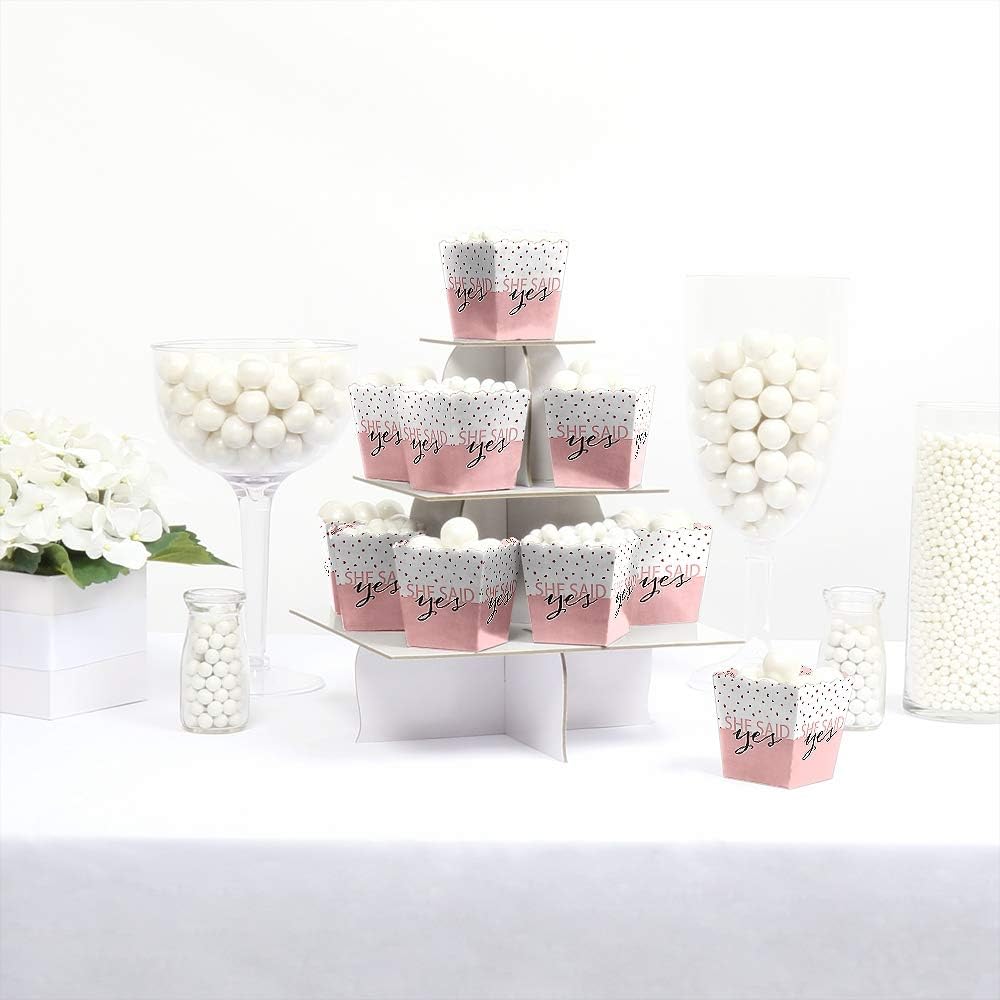 Big Dot of Happiness Bride Squad Party Candy Boxes Set of 12