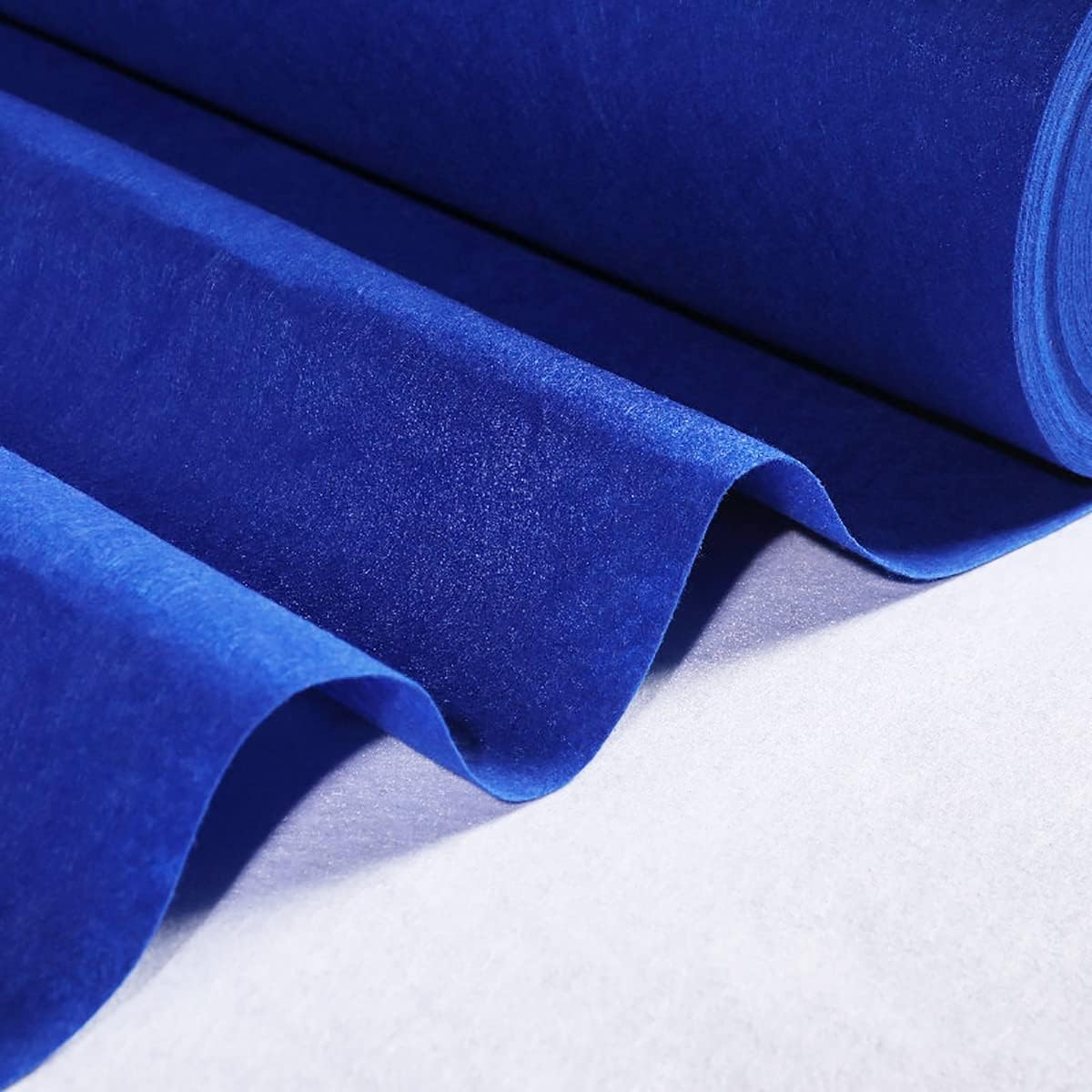 HUAHOO Royal Blue Aisle Runner Carpet for Weddings and Events