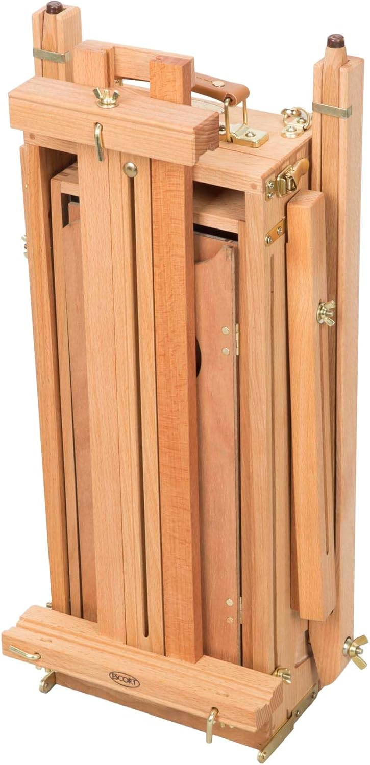 Jullian Paris Professional Half Box Easel Stand with Shoulder Strap
