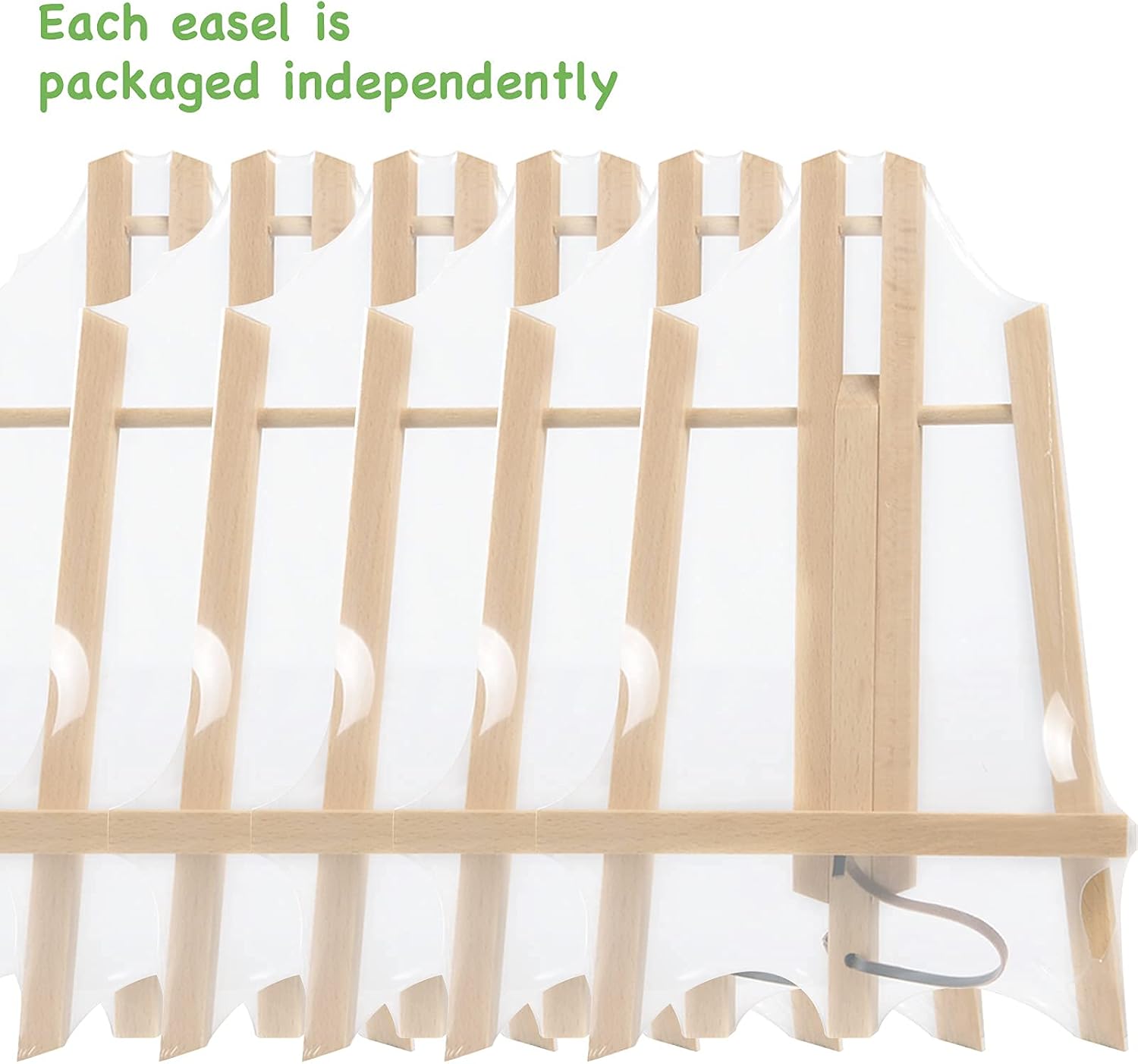 CONDA 6 Pack 16 Inch Tabletop Easel Set