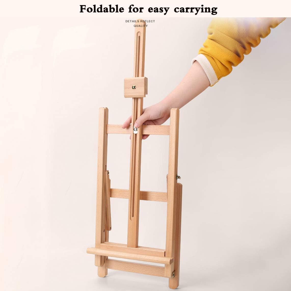 Adjustable Foldable Desktop Easel for Art and Crafts