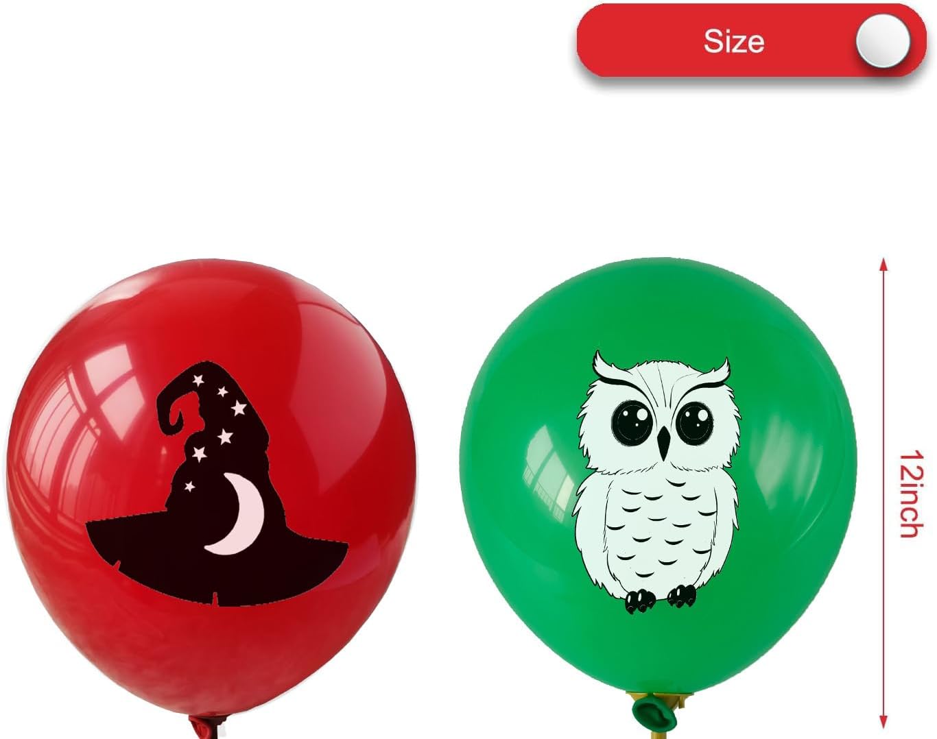 20 Pcs Magical Wizard School Balloons - 12 - Birthday Party Decor