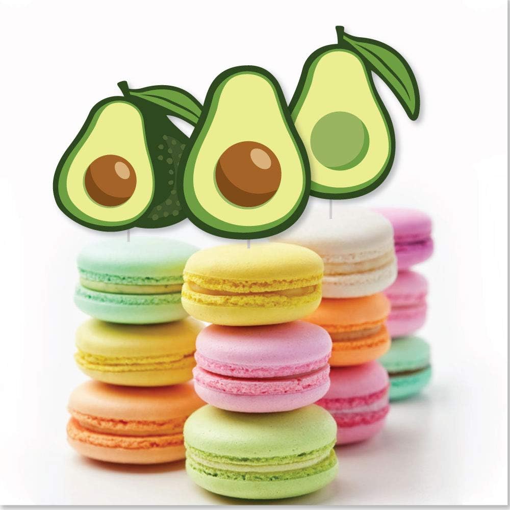 Hello Avocado DIY Fiesta Party Cut-Outs 24 Count