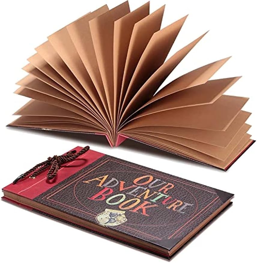 WILLQWECAT Adventure Book Scrapbook DIY Album