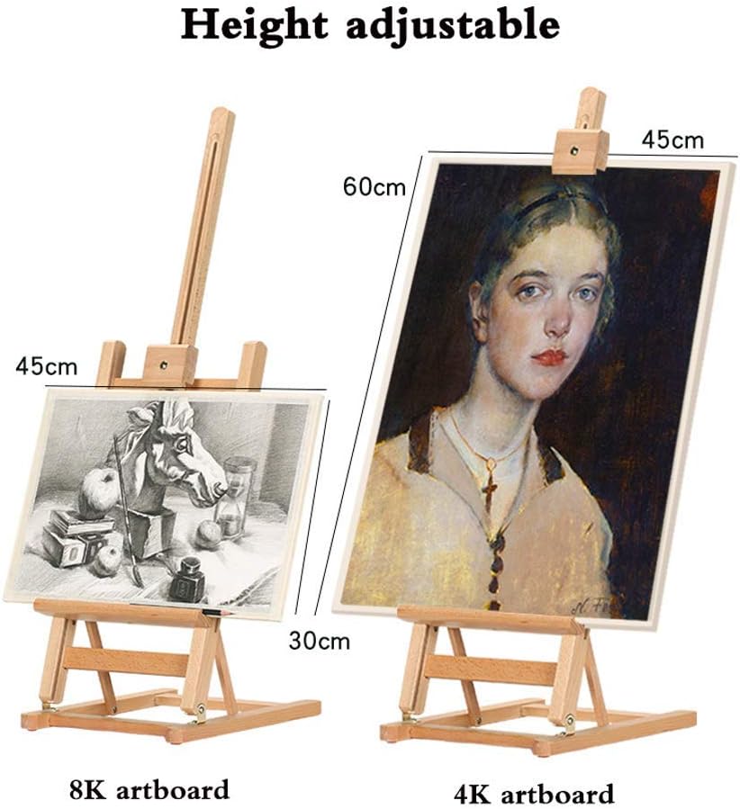 Adjustable Foldable Desktop Easel for Art and Crafts