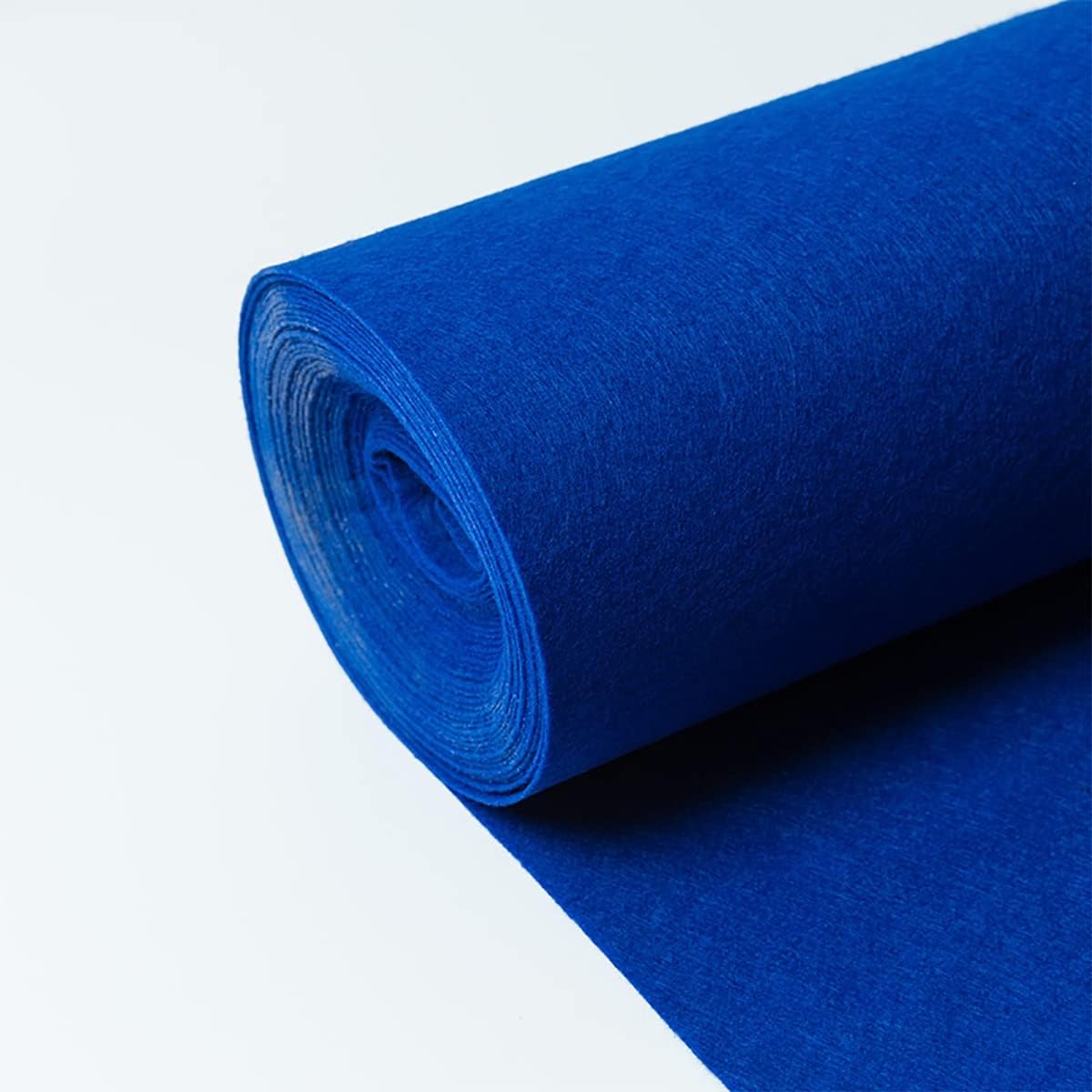 HUAHOO Royal Blue Aisle Runner Carpet for Weddings and Events