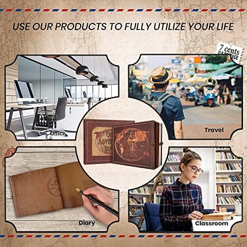 JIMBON Adventure Book Scrapbook 180 Pages Photo Album