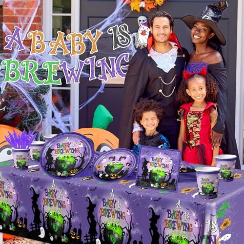 Halloween Baby Shower Decorations - 142pcs Party Set