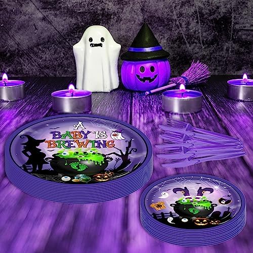 Halloween Baby Shower Decorations - 142pcs Party Set