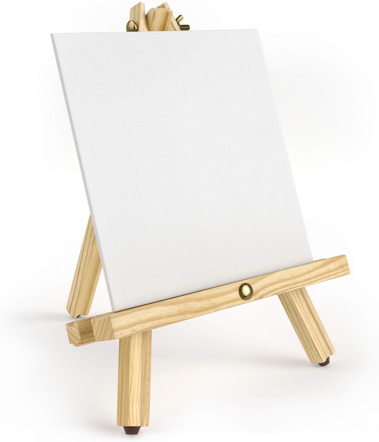 ARTEZA Tripod Easel Set of 6 12 Inches Pine Wood