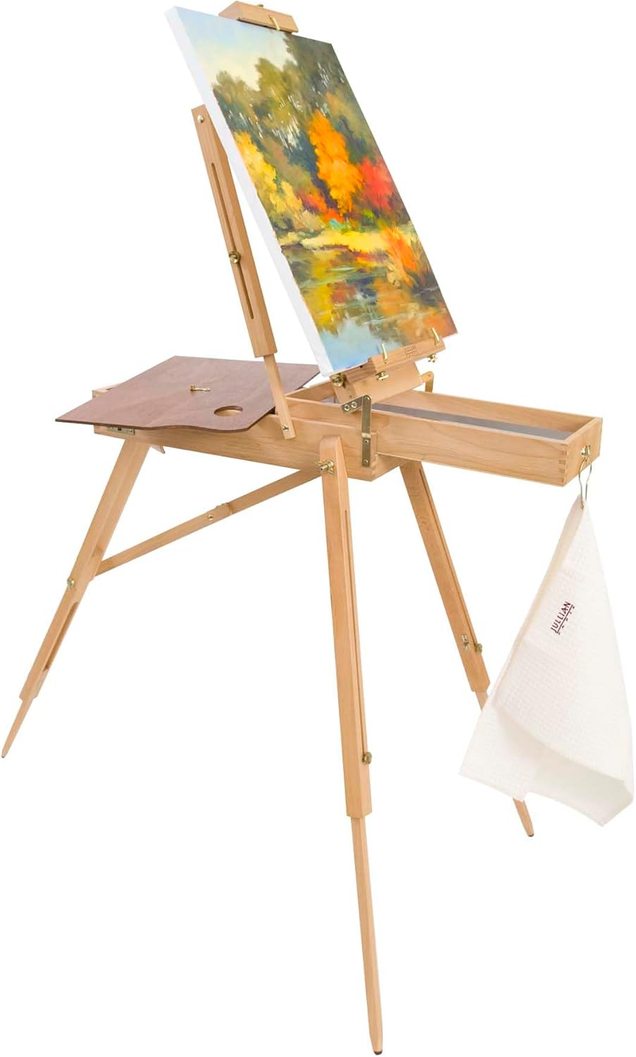 Jullian Paris Professional Half Box Easel Stand with Shoulder Strap