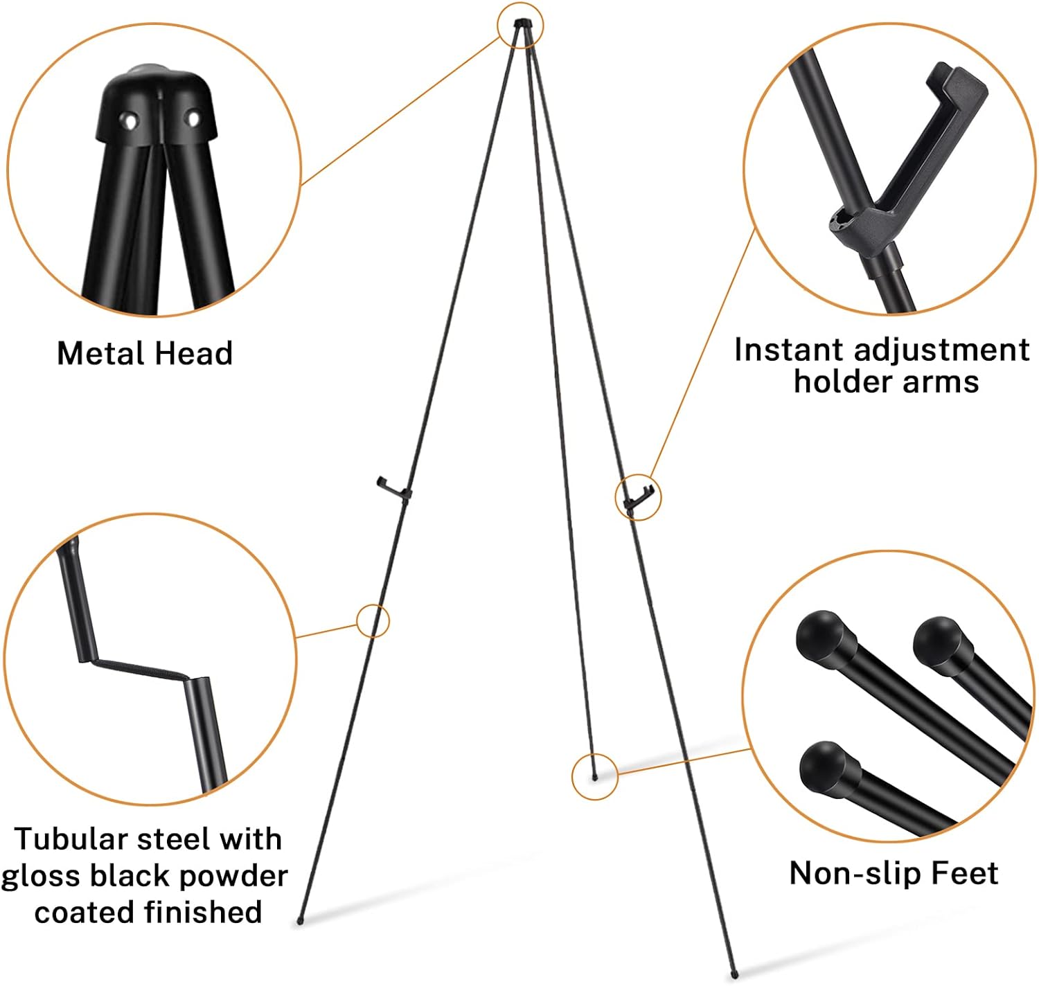 Magicfly 2 Pack Adjustable Easel Stand for Display