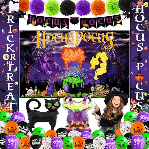 Halloween Party Decorations Set with Witch Themes