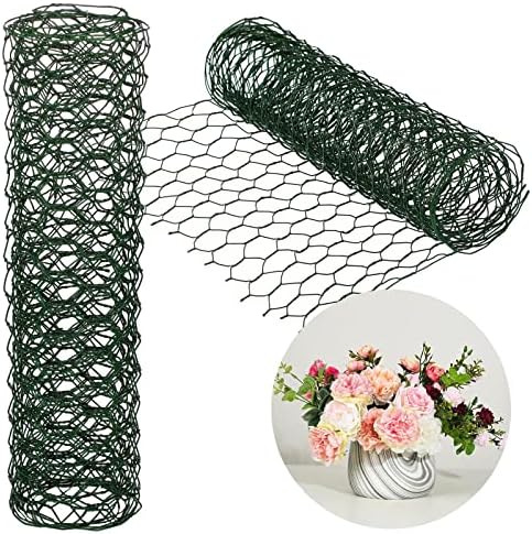 Amylove 2 Pack Chicken Wire for Floral Arrangements 06 Inch