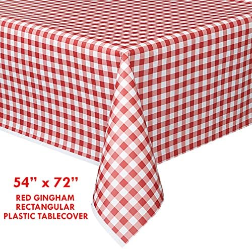 HOME HOOPLA Pizza Party Table Cover 54x108 2 Pack