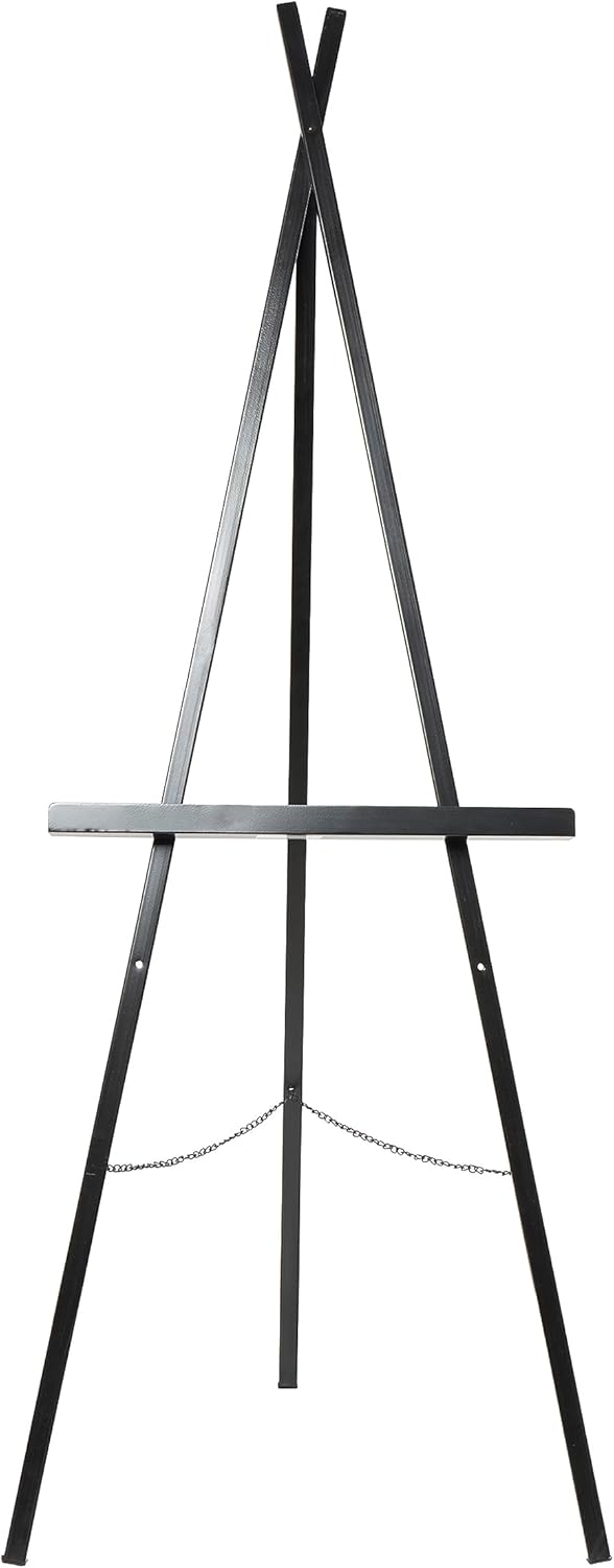 Deco 79 Black Floor Easel 22x24x67