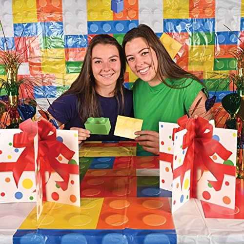 Beistle Building Blocks Table Covers 2-Pack