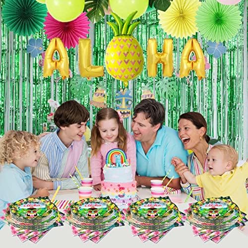 180PCS Hawaiian Aloha Party Set for 60 Guests