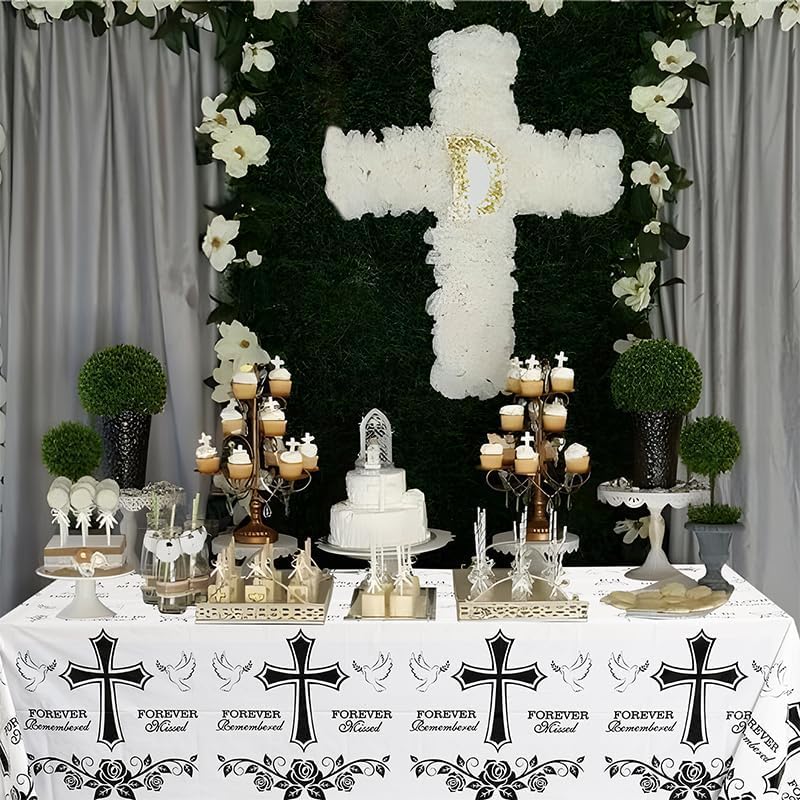 Elegant Table Cloths for Funeral and Memorial Services