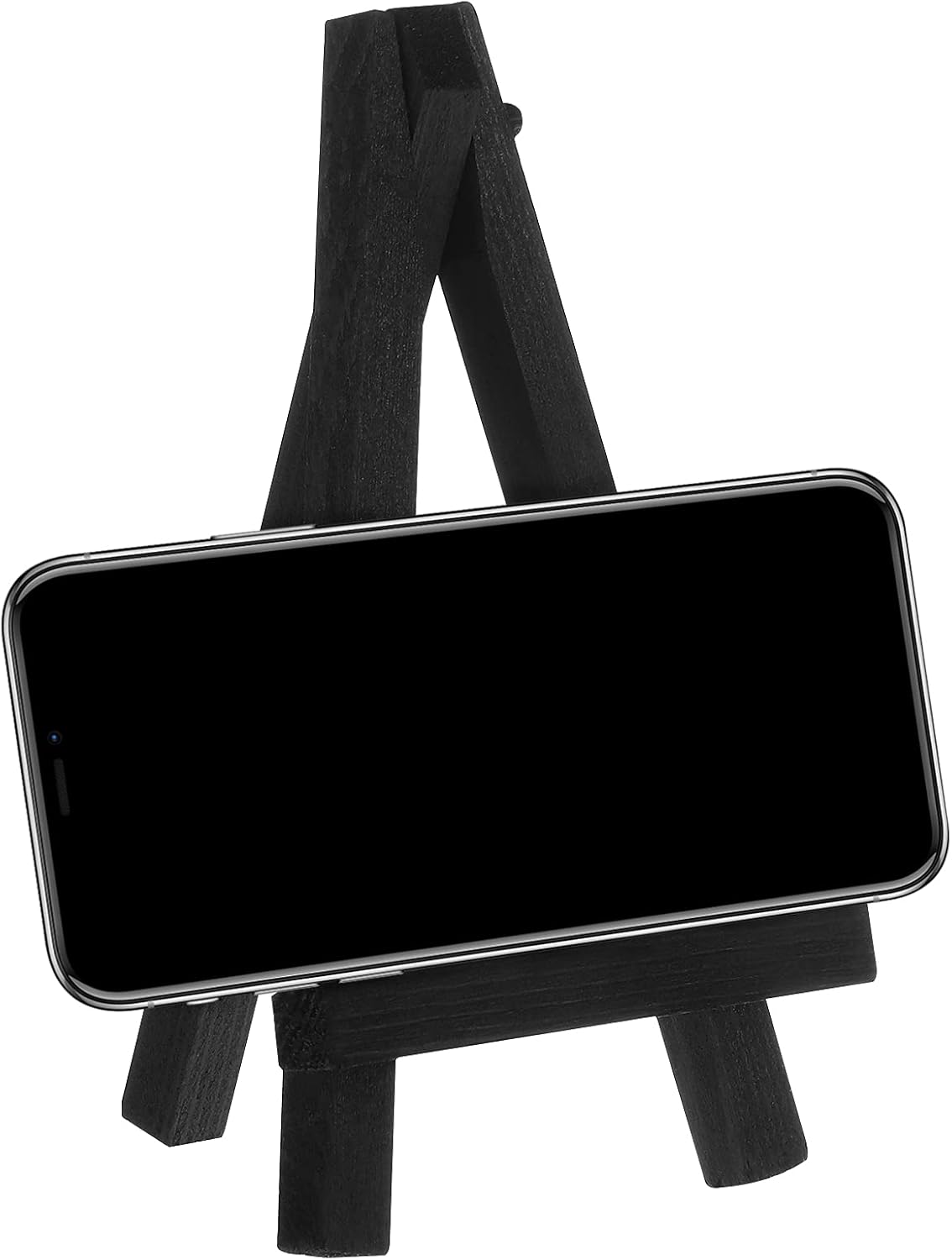 Chuangdi 12 Piece Black Mini Wood Easel Set
