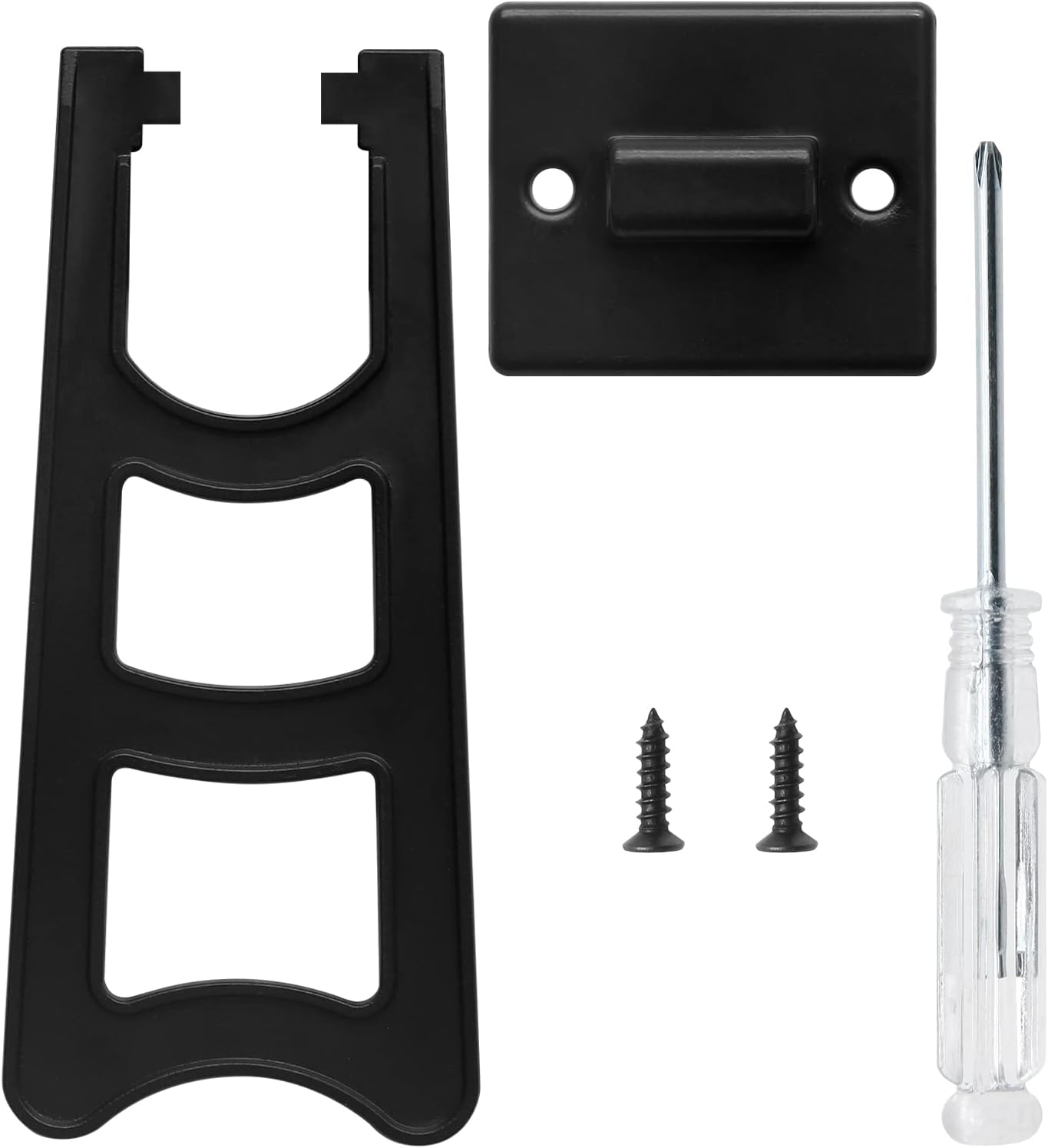 4 Inch Black Plastic Easel Back Stand 12 Pcs