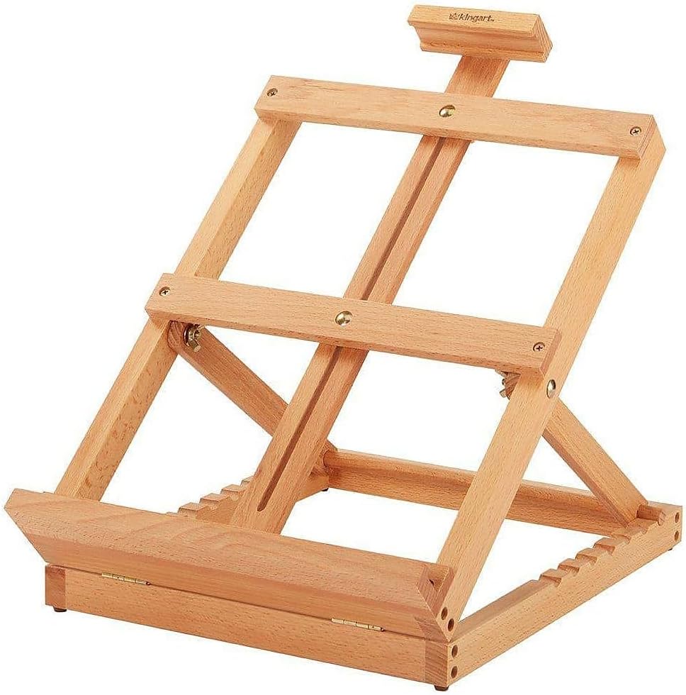 KINGART 705N Adjustable H-Frame Easel for Art and Display