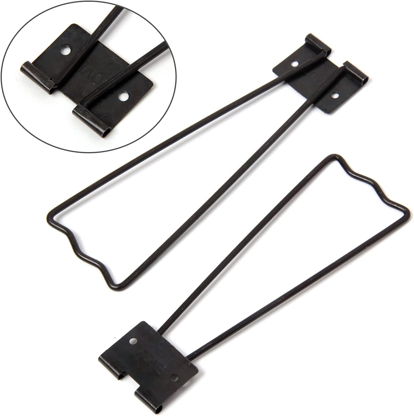 10 Pieces Iron Easel Back with 30 Screws and 2 Screwdrivers