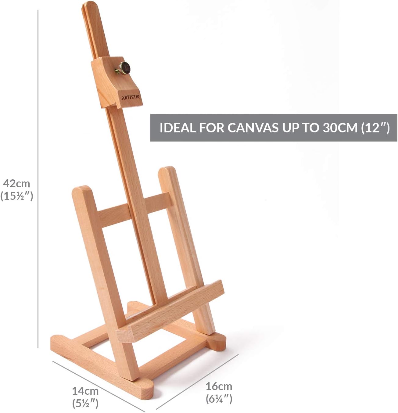 Artistik Mini Tabletop Easel Stand - 42cm Tall