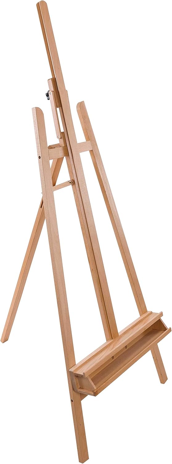 US Art Supply 64 to 89 Inch Sunset Medium A-Frame Easel